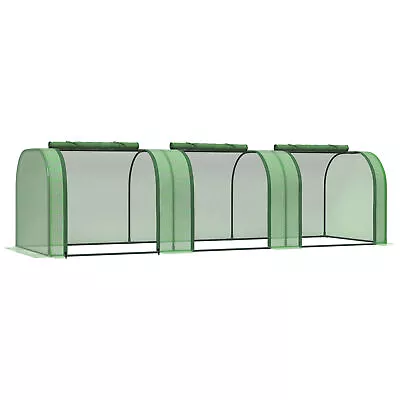 Portable Outdoor Mini Greenhouse Kit Tunnel For Plant Gardening Vegetable Flower • $41.59