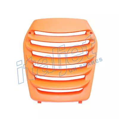 $89.55 • Buy Italjet Dragster 50/125/180cc Front Shield Grill / Grille Orange