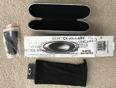 NO FRAME NEW Oakley Sculpt 2.0 Metal Pill Bullet Tube Capsule Case Vault ONLY • $75