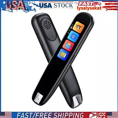 2024 Smart Scan Translation Pen Text Reading Pen 116 Language Translator Device • $29.99