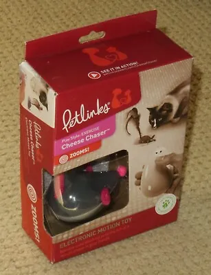 Petlinks Cheese Chaser Electronic Motion Mouse Remote Control Cat Toy • $20