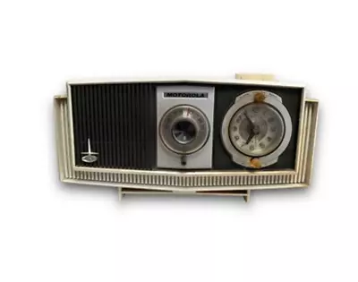 Vintage 1963 Motorola Clock Radio Model: C19W 23 • $128