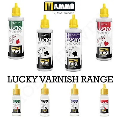 AMMO By Mig Lucky Varnish 60ml And 17ml Full Range Fast Shipping • £4.39