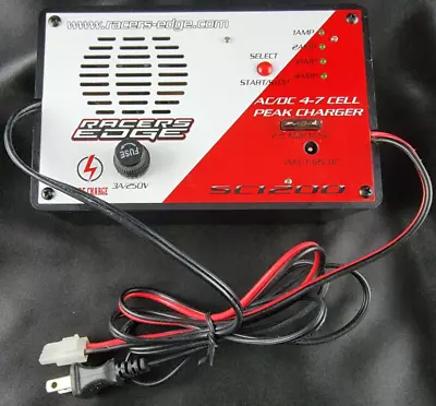 Vintage RC Car Racers Edge SC1200 Peak Charger AC/DC Cell Battery Charger • $16.95