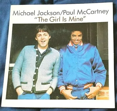 Michael Jackson/Paul McCartney - The Girl Is Mine 45 Epic/Brazil SLEEVE ONLY • $9.99