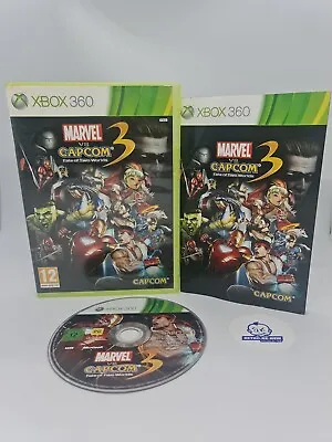 Marvel Vs. Capcom 3: Fate Of Two Worlds  Xbox 360 Inc Manual 🌟 VGC 🌟  • £8.99