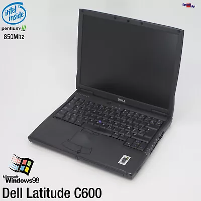 Dell Latitude C600 Notebook Laptop Windows 98 Parallel Lpt Pentium 3 III 850MHZ • $531.06