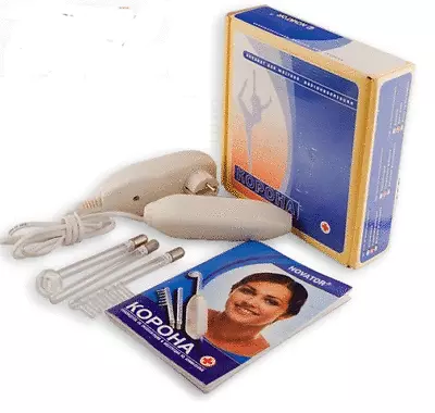 $99 • Buy Violet Ray High Frequency Machine Healing Hair Skin Case/box 220v   4 Probe