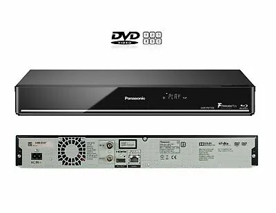 £224.99 • Buy Panasonic DMR-PWT550 DVD Blu-Ray 3D 4K Twin Freeview HD WiFi 500GB HDD Recorder