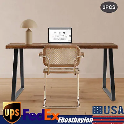 2PCS 28  Metal Table Legs Heavy Duty DIY Dining Coffee Table Legs Iron Desk Legs • $59