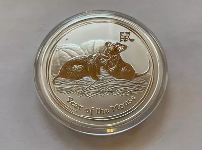 Australia Lunar II Year Of The Mouse 2008 2 Oz Oz Silver Silver Coin • $540.97