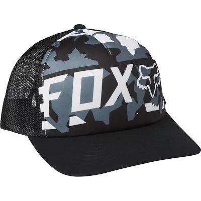 Fox Racing Foxr Rwt Trucker Hat Drk Indo-One Size One Size • $26.42