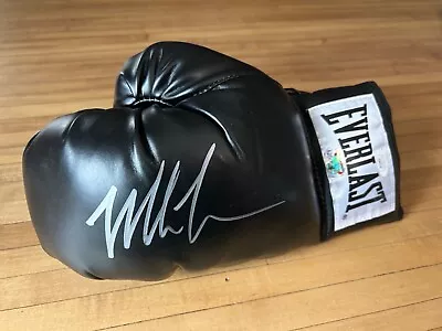 Mike Tyson Autographed Black Everlast Boxing Glove Lh  Jsa • $86