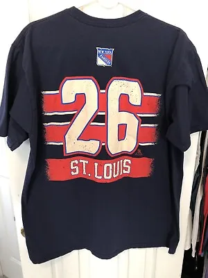 Martin St. Louis New York Rangers Reebok Shirt Size XL • $20