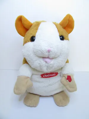 Chatimals Hamster Ginger Orange Talk Back Repeats Plush Toy Voice Interactive • £9.99