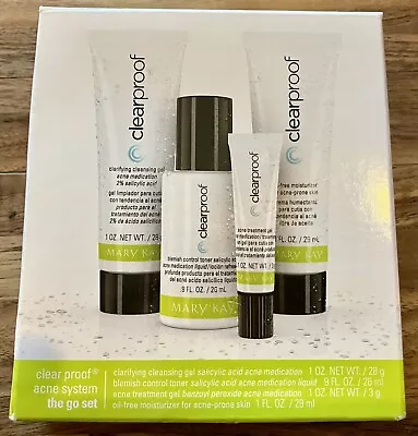 Mary Kay Clear Proof Acne System 4 Piece Set Exp 11/17 • $9.99