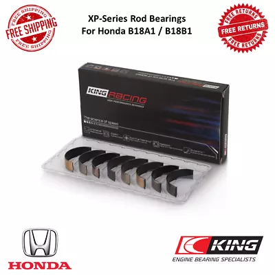 King Engine XP-Series STDX Rod Bearings Fits Honda B18A1 / B18B1 #CR439XPSTDX • $69.18