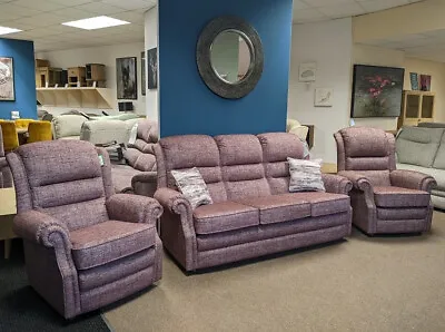 Vale Bridgecraft Langfield 3str Sofa & 2 Chairs - Brand New & A1 Perfect • £3149