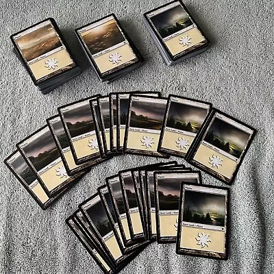 25 PLAINS White MTG Basic Land UNPLAYED Deckbuilding Pack • $2.85