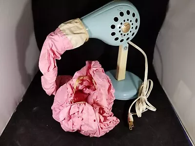 Vintage Tropic-Aire Hair Dryer Baby Blue With Stand And Attachment • $29.95
