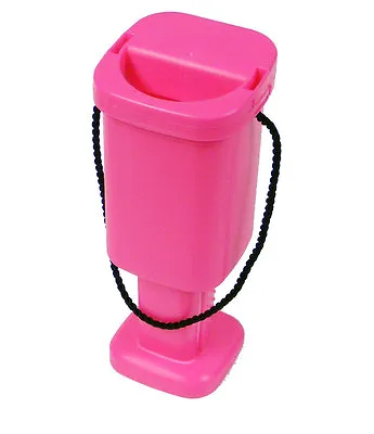 5 Charity Money Collection Boxes - Pink - Plastic Tins With Seals - Fundraising • £26.52