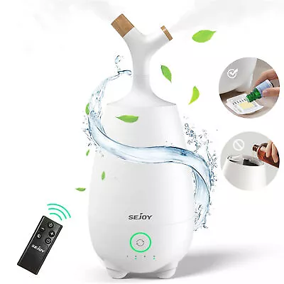 SEJOY Ultrasonic Humidifiers For Bedroom Room Office Cool Mist Air Humidifier 5L • $41.99