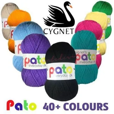 £1.29 • Buy Cygnet Pato DK Knitting Wool / Yarn Double Knitting Knit 100g Ball - UK SELLER