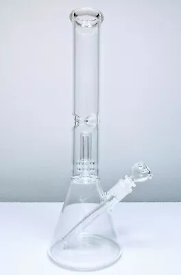 16  Big Tall Matrix Beaker Premium Quality Glass Tobacco Smoking Water Pipe Bong • $49.99