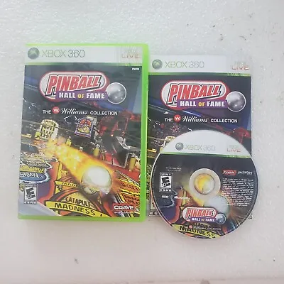 Pinball Hall Of Fame: The Williams Collection (Microsoft Xbox 360 2009) CIB • $36.99