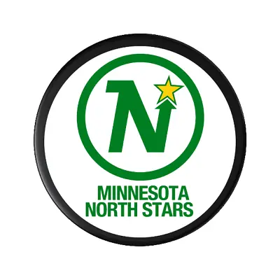 NHL  Minnesota North Stars 1960's Retro Style Logo Souvenir Hockey Puck NEW • $10.99