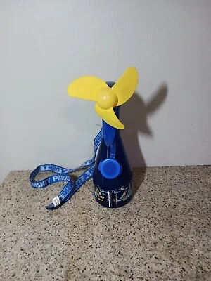 Disney Parks Misting Fan Water Spray Bottle With Lanyard Mickey Mouse Working  • $6.88