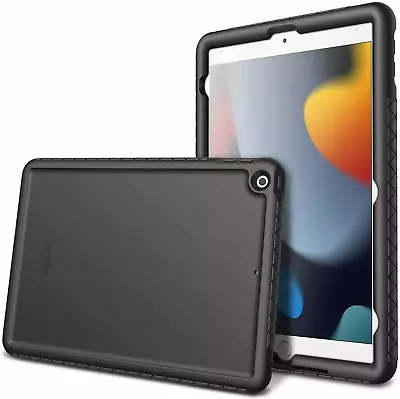 Case For IPad 9th Gen (2021) Heavy Duty Shockproof Kids Friendly Silicone Cover • $13.39