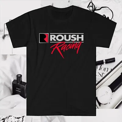 Roush Racing Performance Logo Men's Black T-Shirt Size S To 5XL • $20.24