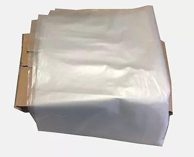 £20.45 • Buy 100 X Clear  Black Refuse Sacks Large Bin Liners Rubbish Waste Recycling Bags