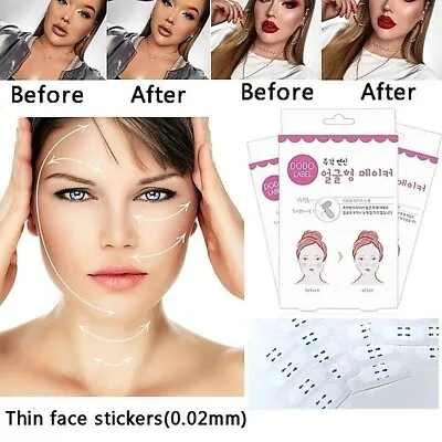 10/20/30 Or 50 Invisible Face Lift Tape Anti Wrinkles Ageing Instant Face Lift • £2.15