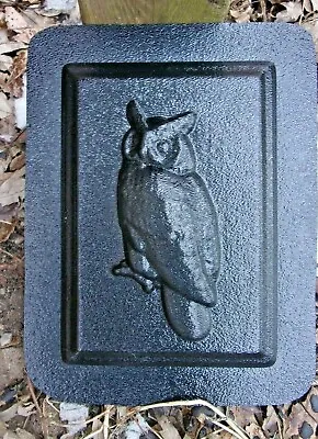 $11.95 • Buy Owl Wall Plaque Mold Plaster Concrete Casting Mould 7  X 5  X 3/4  Thick