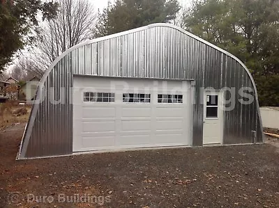 DuroSPAN Steel 40x44x16 Metal Building Shed Storage Kit Open Ends Factory DiRECT • $11288