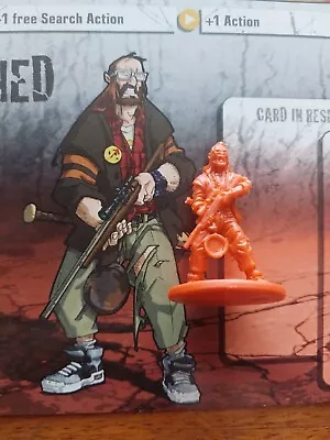 Zombicide 1st Edition  / Ned + Card • $14.65