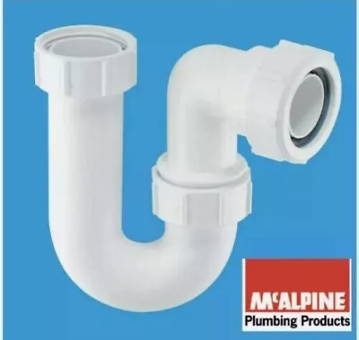 McALPINE SA10  - P WASTE TRAP 32MM (1.25 INCH) FOR BASINS - BRAND NEW • £6.60