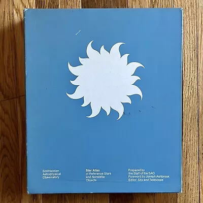 Star Atlas Of Reference Stars And Nonstellar Objects By Smithsonian 1969 MIT • $20