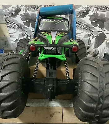 🛞 Monster Jam Official Mega Grave Digger All-Terrain RC Truck -1:6🆕 READ👇 • $84.99