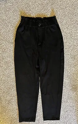 Zara Black Trousers EUR S • £4.99