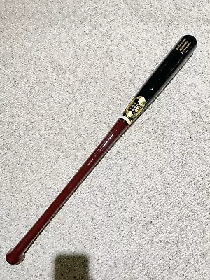 Maple Wood Baseball Bat 33.5in. Retail AXE Handle. Maroon / Gold / Black. Cupped • $89.98