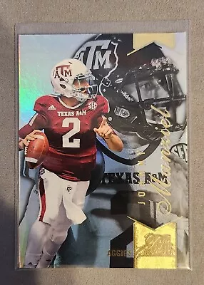 2014 Flair Showcase Johnny Manziel Row 2 #2 Rookie RC • $0.60