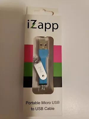 IZapp Micro USB To USB Keychain Data Cable  NEW  • $6