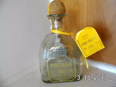 Patron Tequila Bottle Empty • $14.99