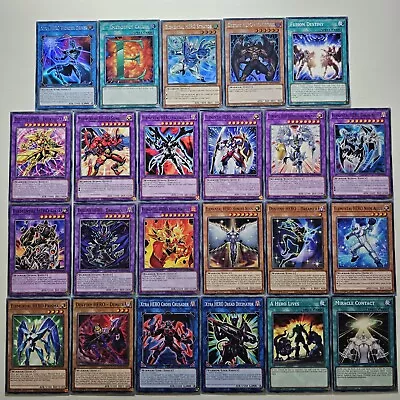 23x Hero Core BLC1 - Elemental Stratos Silver Destiny Malicious E Emergency Call • £7.99