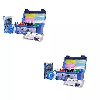 $273.99 • Buy Taylor 2000 Service Complete Swimming Pool FAS-DPD Chlorine Test Kit (2 Pack)