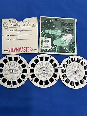 Voyage To The Bottom Of The Sea Escape 3 Viewmaster Reels • $14.99