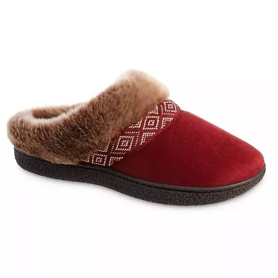 Isotoner Ladies Memory Foam Hoodback Comfort Slippers~ XL=9.5-10 • $17.98